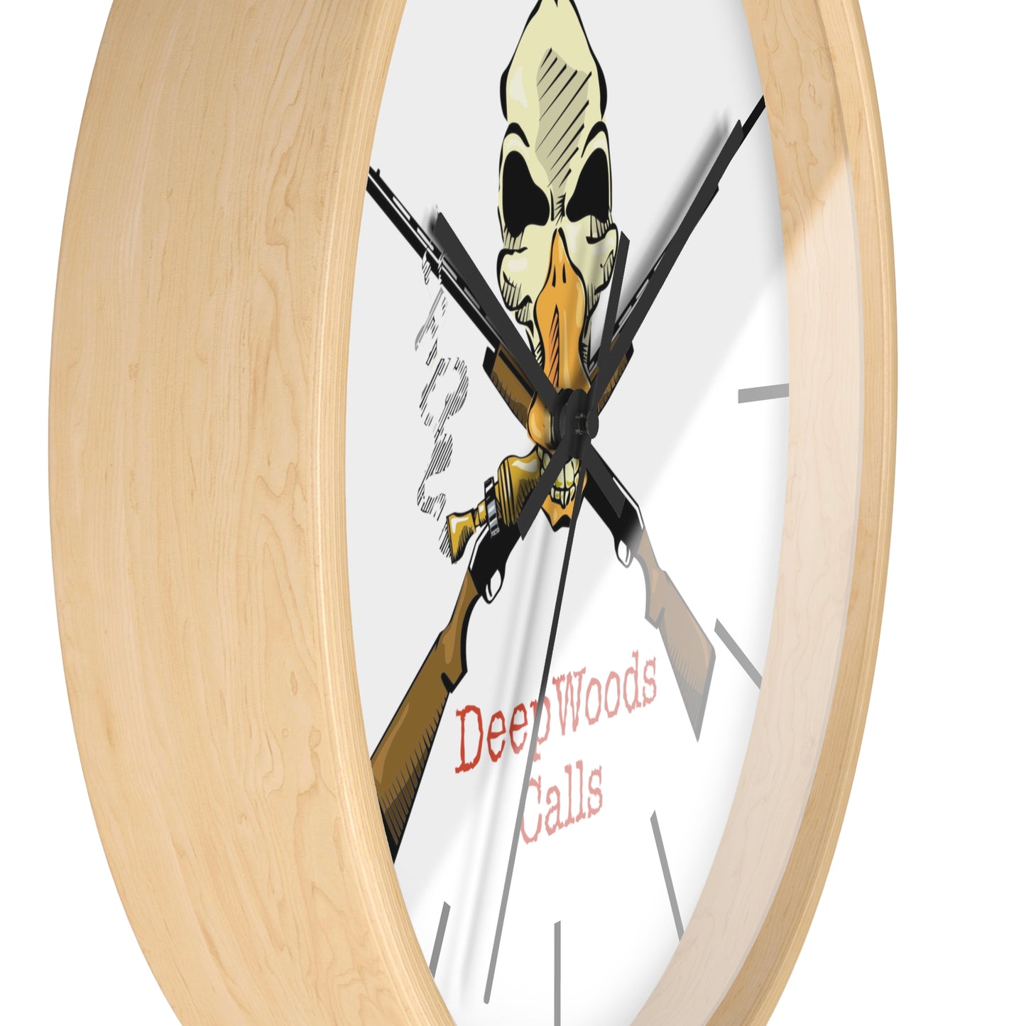 Deepwoods Calls Wall Clock